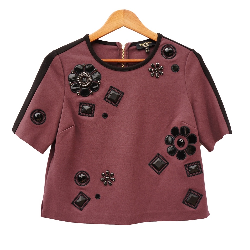 Juicy Couture Black label with crystal embellishme